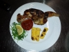 Pollo ai Ferri con Salsa